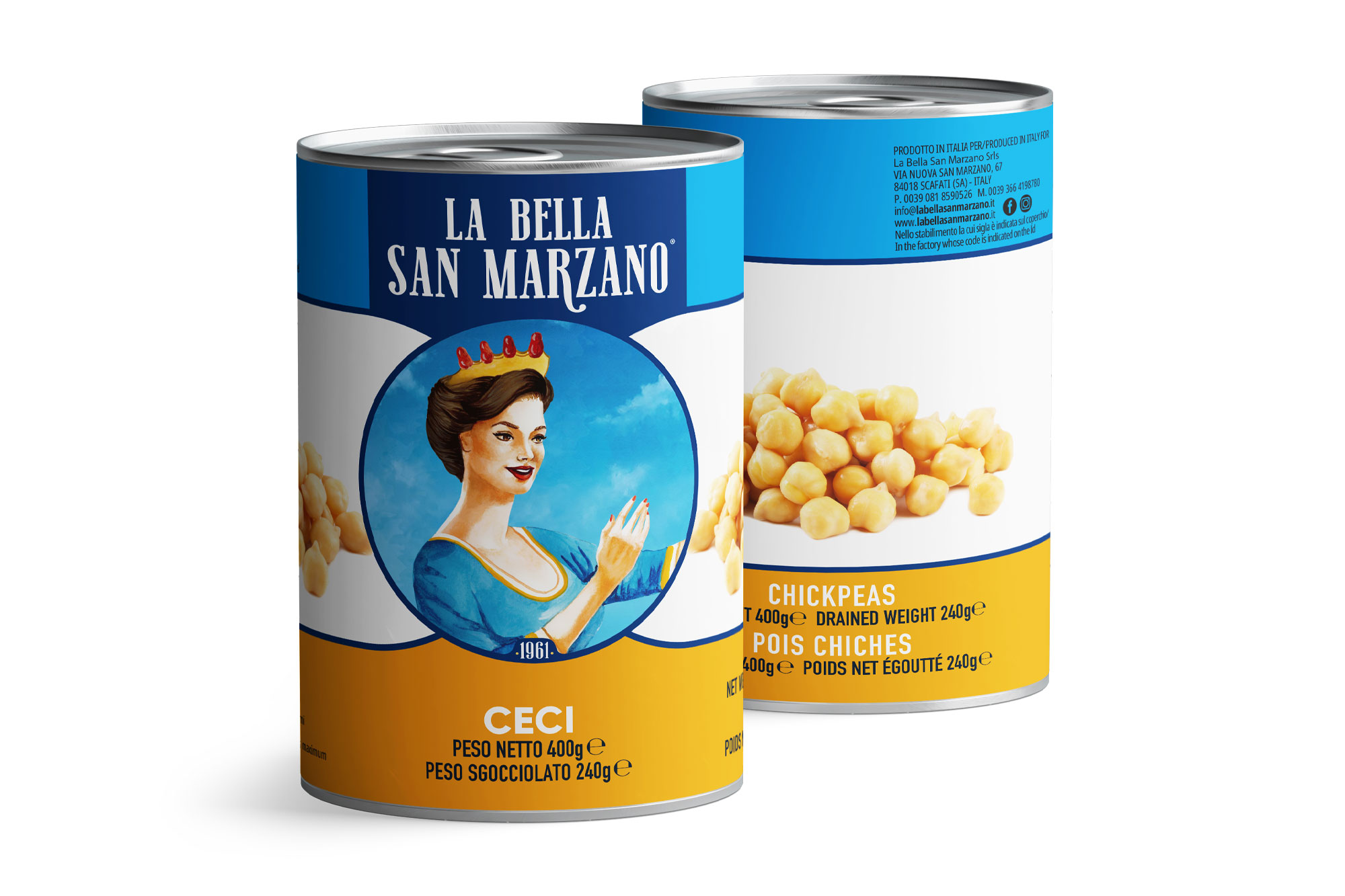 La Bella San Marzano - Ceci 400 gr