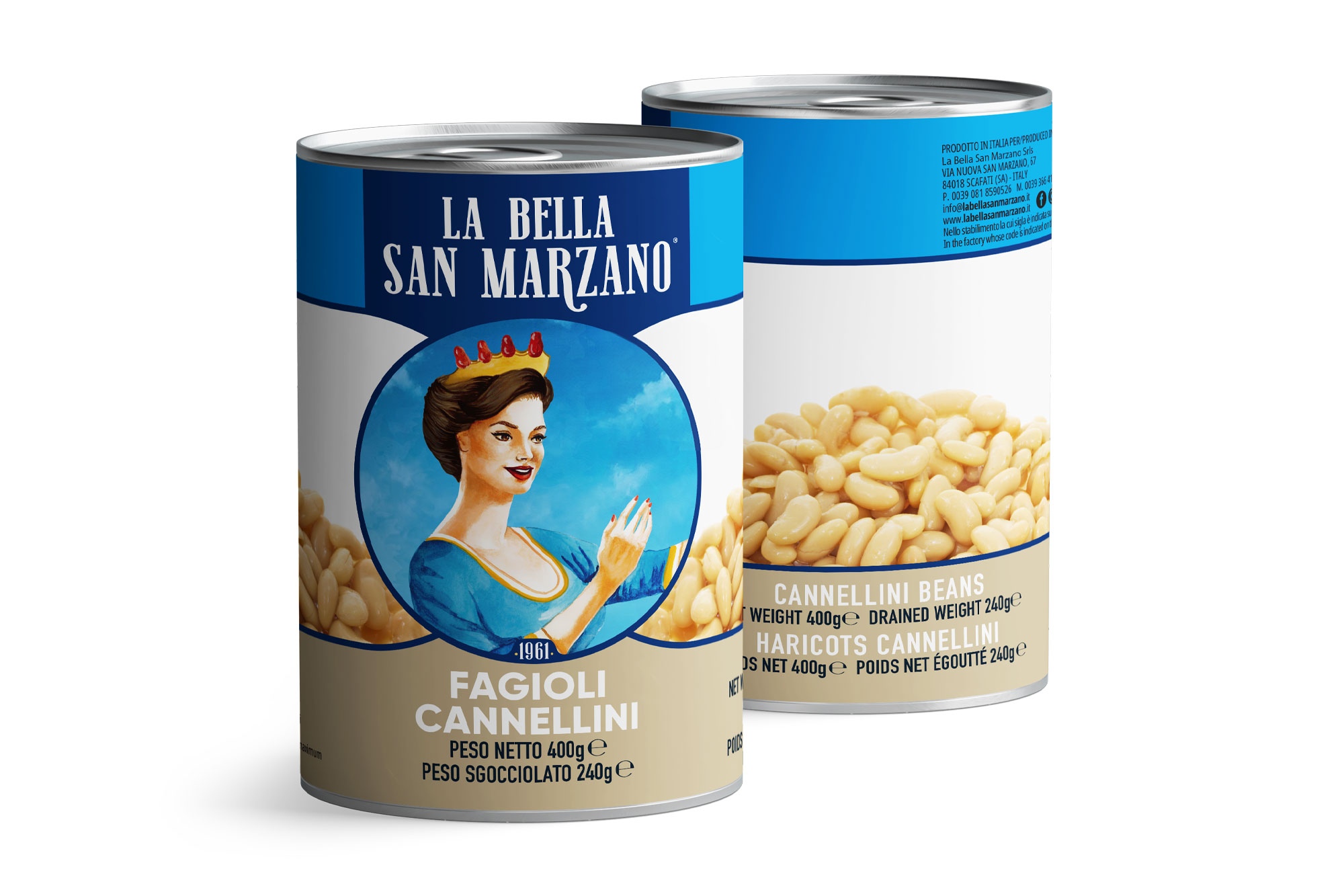 La Bella San Marzano - Fagioli Cannellini 400 gr