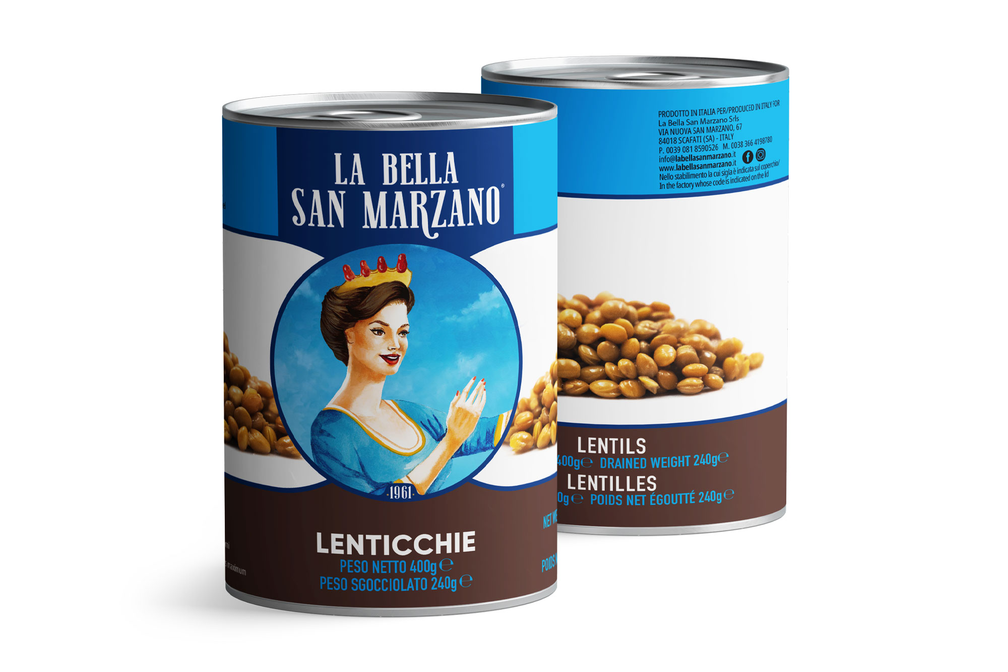 La Bella San Marzano - Lenticchie 400 gr