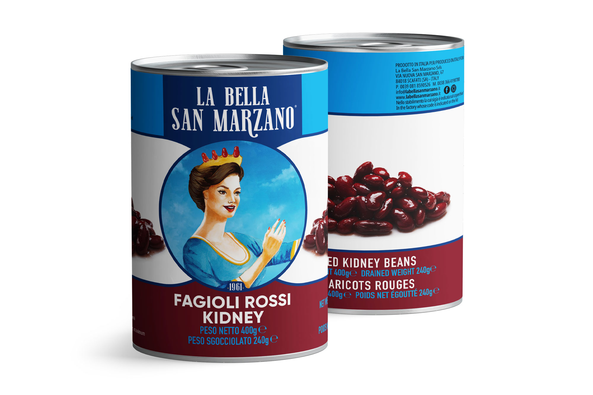 La Bella San Marzano - Fagioli Rossi Kidney 400 gr